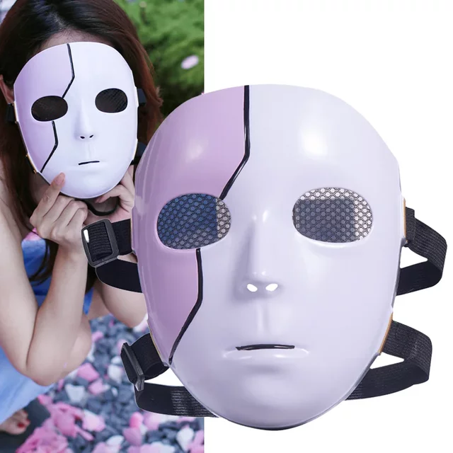Sally masque facial jeu de Cosplay Anime Sal Fisher masques en plastique complets Halloween carnaval habiller fête Costume accessoires cadeaux