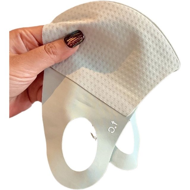 New Waffle Honeycomb Sunscreen Mask, Sunshade and UV Protection Skin-friendly Thin Three-dimensional Eye Corner Ice Silk Mask