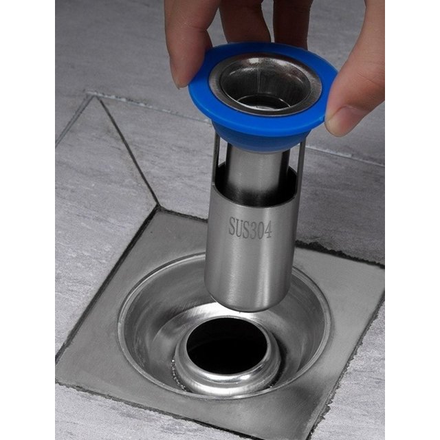 New Stainless Steel Floor Drain Core U-type Deodorant Sealed Floor Drain Insect Proof Deodorant Cover Home