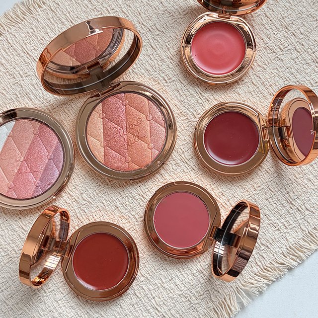 Charlotte CT Lip & Cheek Blush Balm Blush Stick Matte Concealer Liquid Easy To Blend for Even Natural Finish Tilbury Makeup Sets