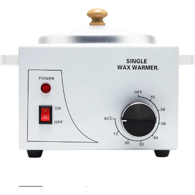 Electric Wax Heater Single Pot Depilatory Wax Warmer Machine Facial Skin Waxing Kit Hair Removal Tool Hand Feet Spa Epilator