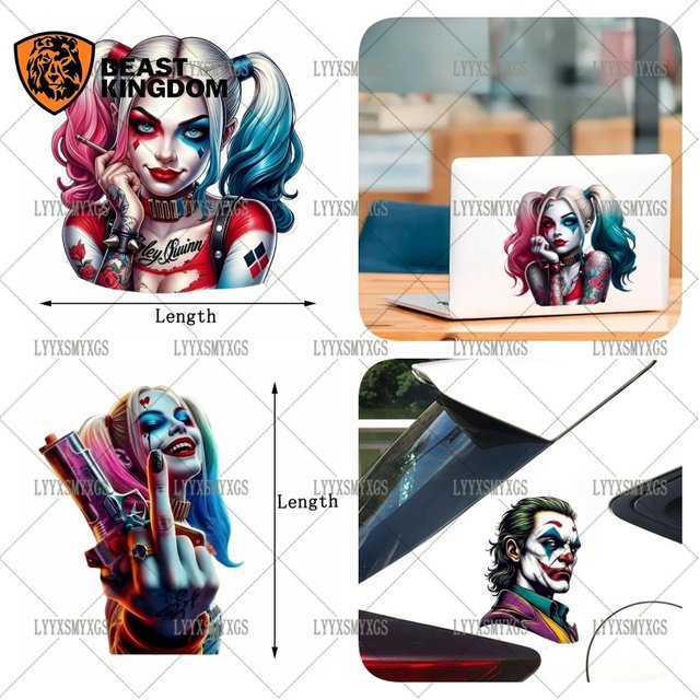 Self-Adhesive Custom Cartoon Anime graffiti Car Stickers Waterproof Sunscreen Vinyl Decal PVC Wholesale Car Decoration