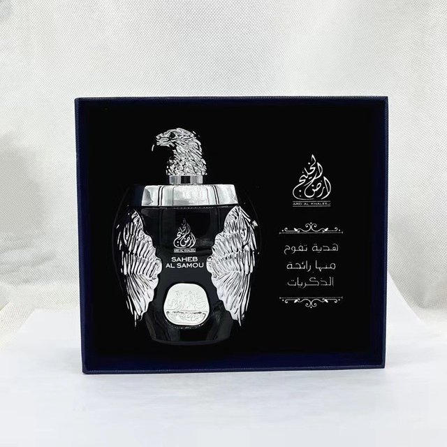 Arab Perfume Man Eagle Long Lasting Fragrance Body Spray Arabic Parfum for men Oriental Notes Pheromone Gift Box