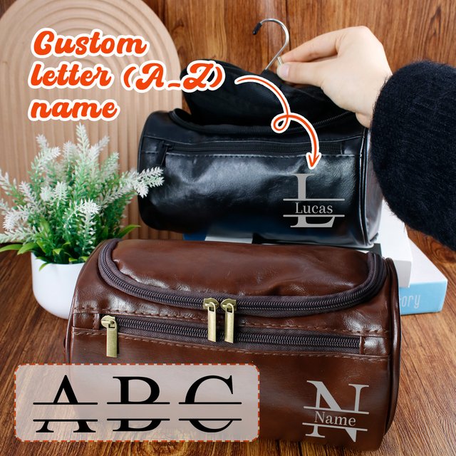 Custom Makeup Bag, Personalized Cosmetic Bags, Make Up Bag, Customized Name Travel Cosmetic Bag, Birthday Gifts, Valentine'S Day