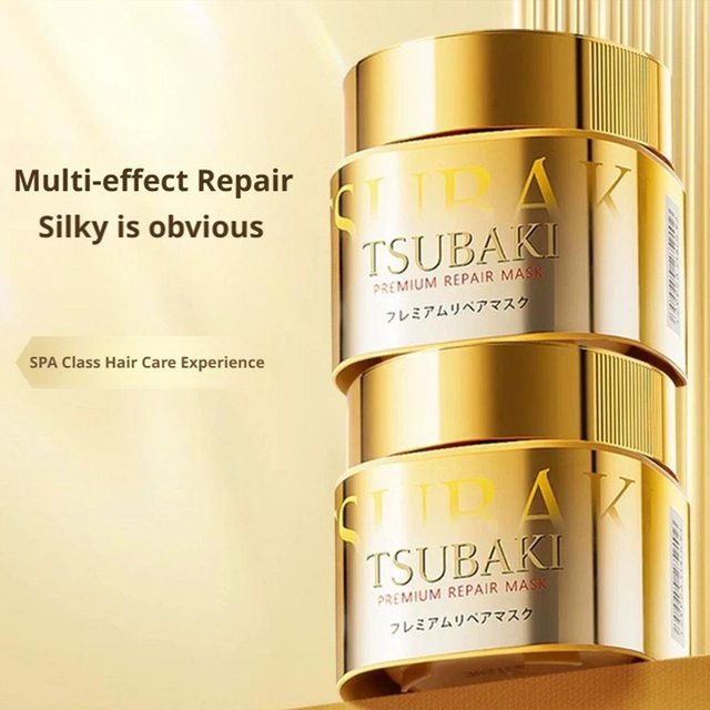 TSUBAK Advanced Repair Hair Mask Repairing Dry Hair Essential Oil Anti-Frizz Smoothing Nourishing Conditioner