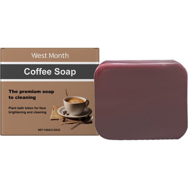 Coffee Soap for Face Naturally Deep Cleansing Smooth Brightening Moisturizing Bathing Oil Control Hydrate Handmade Body Soap Bar