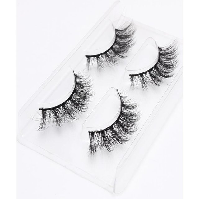2 pairs/1pairs natural false eyelashes fake lashes long makeup 3d mink eyelashes eyelash extension mink eyelashes for beauty