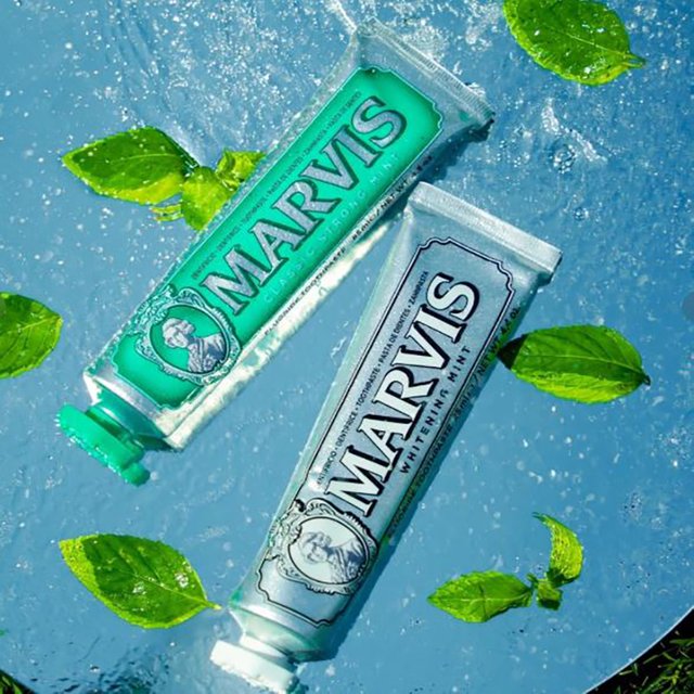 Italian Original Marvis Long-lasting Fresh Breath Lingering Fragrance Jasmine Mint Toothpaste Tooth Whitening Beauty Products