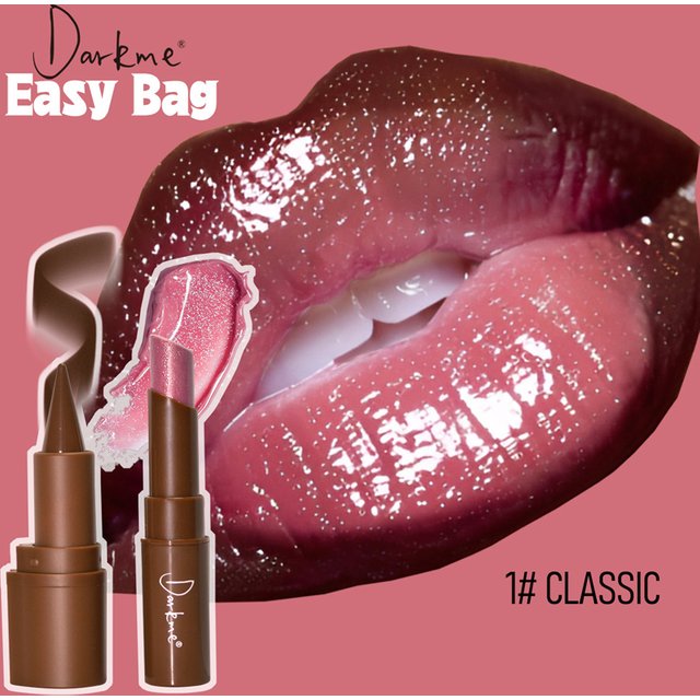 Tapered Tip Matte Lip Liner Pencil & Pearlescent Lipstick Set Long Lasting Waterproof Sparkling Professional Lip Makeup Duo