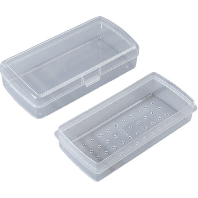 Nail Sterilizer Double Layer Sterilizing Box Equipment Beauty Cosmetic Salon Accessories Supplies Material Disinfection Tools