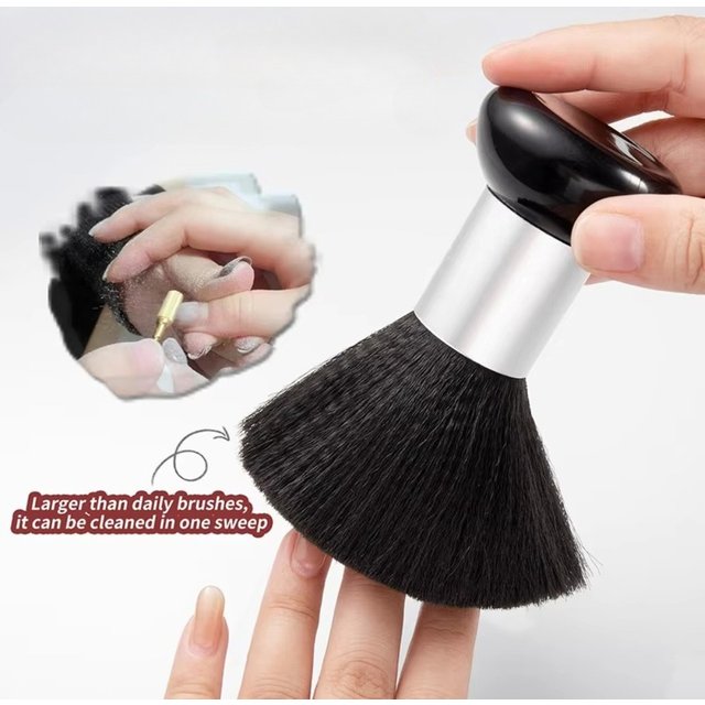 Mushroom Cleaning Dust Brush Head Loose Powder Brush Multipurpose Cleaning Brushes Soft Hair Brush Neck Face Duster Hairdressing