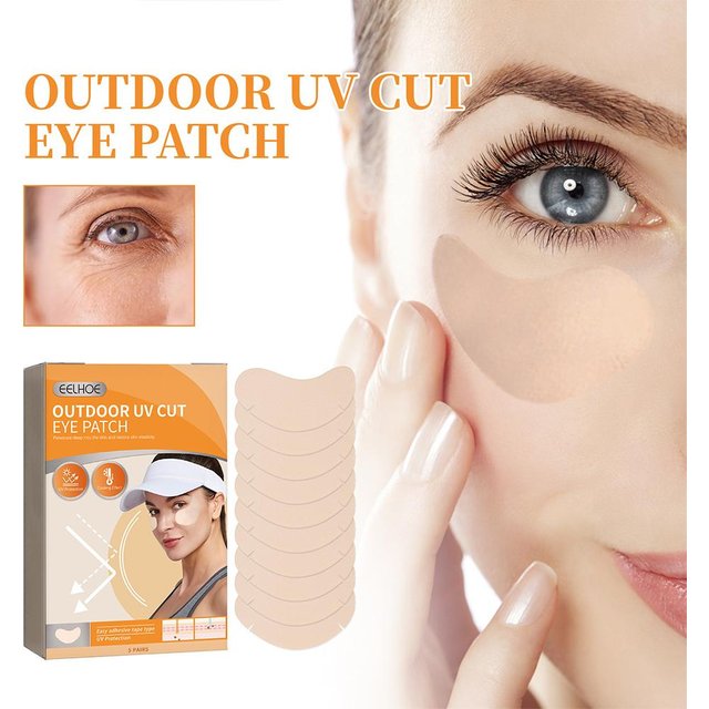 Sunscreen Eye Patch/ Sun Protection Nose Patch Sun Nose Guard UV Nose Protection For Outdoor & Sports From Tanning, Breathable