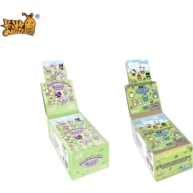 KAYOU véritable Sanrio carte fleur parfum histoire Mengmeng Collection Pack Sanrio famille cartes à collectionner jouets cadeaux