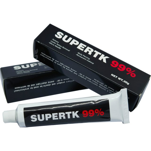 30g 99% Supertk Tattoo Cream Before Permanent Makeup Eyebrow Lips Liner Microblading Piercing Body Beauty Auxiliary