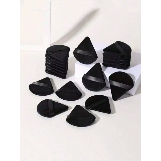 5/10/20/30/50Pcs Powder Puff Face Soft Triangle Makeup Powder Puff Velour Makeup Sponge Beauty Setting for Contouring