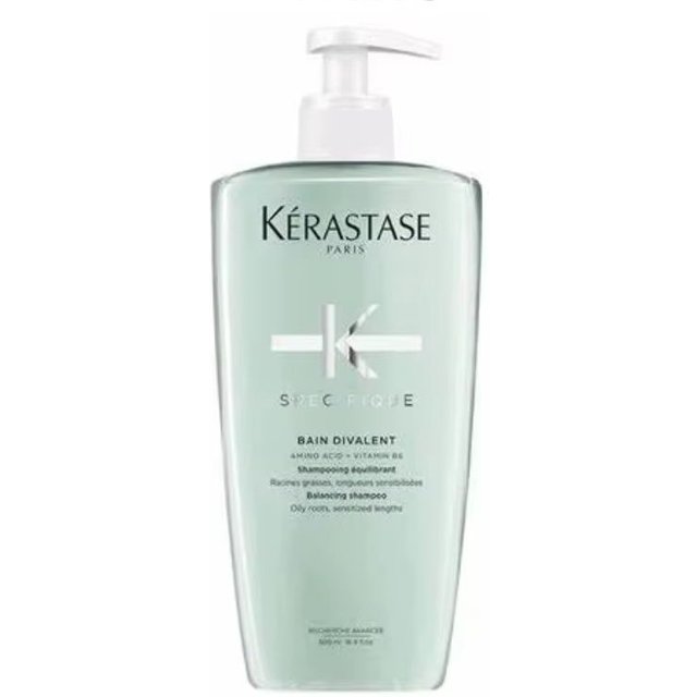 Kerastase Specifique Bain Divalent Shampoo 16.9 oz/500ml, Original Shampoo for Hair, Hair Care Treatment