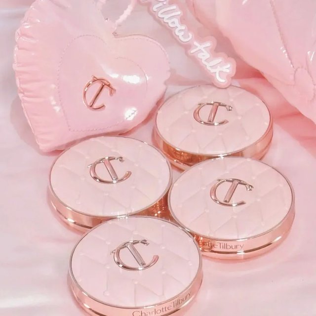 Charlotte Tilbury Concealer Cushion Silky and Long-Lasting Brightening Skin Tone Portable Plumping the Face Makeup With Box Gift
