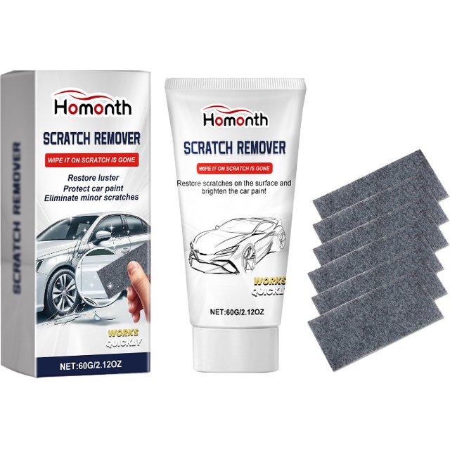 60g Car Scratch Remover Nano Flash Cloth Care Kit Car Paint Scratch Polishing Conditioner Auto Compound Maintenance Repair Tool