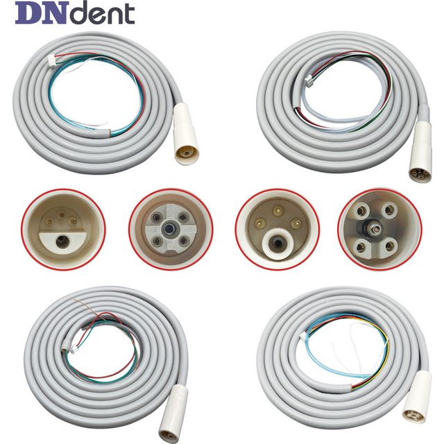 E*S WO*DPECKER d*e s*telec n*k Scaler Cable Tubing Hose Connecting Ultrasonic Dental Scaler Handpiece Teeth Whitening Wire