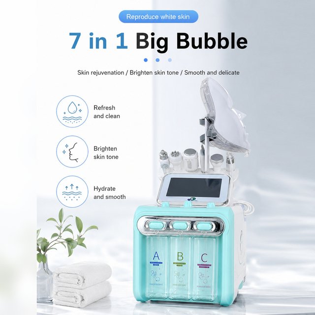 BEEMYI Hydro Microdermabrasion Aqua Peeling H2O2 Facial Machine Hydra Water Dermabrasion Peel Oxygen Jet Beauty Equipment