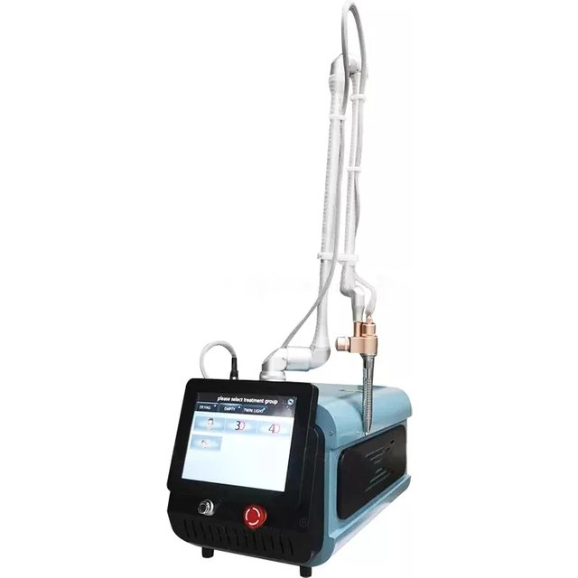 Portable Co2 Fractional Laser Machine Multifunctional Facial Beauty Care Lattice Device for Skin Tightening & Wrinkle Removal