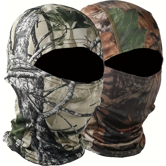 Cagoule couvre-chef masques complets bouclier solaire couverture faciale capuches pour hommes femmes chasse sport tactique masque de Camouflage en plein air