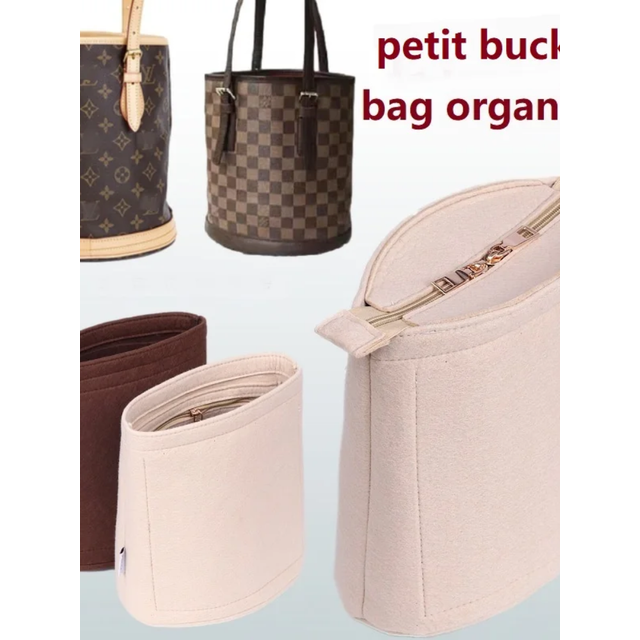 Bag Organizer For Lv Petit Bucket Makeup Bag Insert Customized Color
