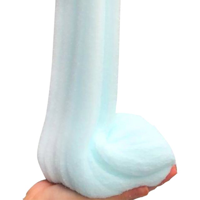 Jouet parfumé tourbillon de couleur unie de Slime de nuage de barbe à papa de 100 ml