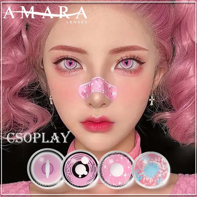 AMARA Color Contact Lenses for Eyes Yearly Makeup Party Masquerade Beauty Contact Lenses Eye Csoplay Free Shipping