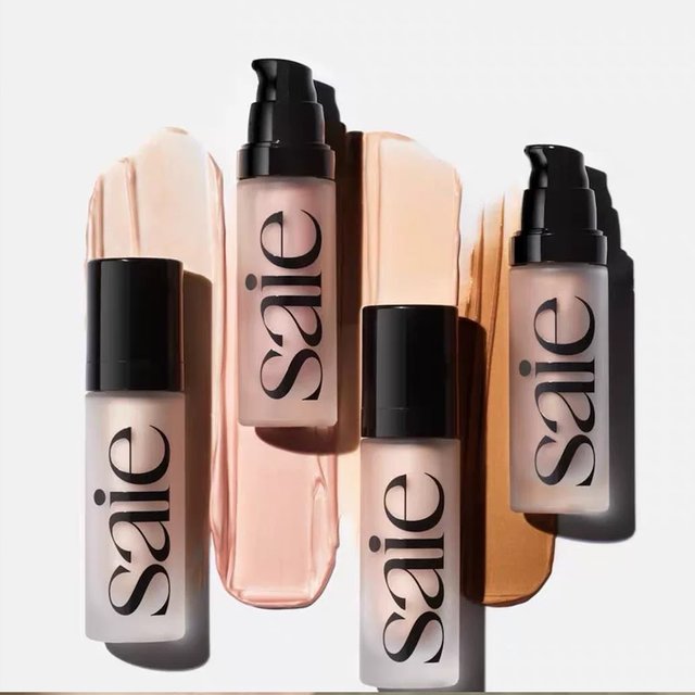 Saie Glowy Super Gel Starglow/Liquid Blush Moisturizing Makeup Base Highlighter For Dewy Makeup Hydrating Antioxidant Repaire