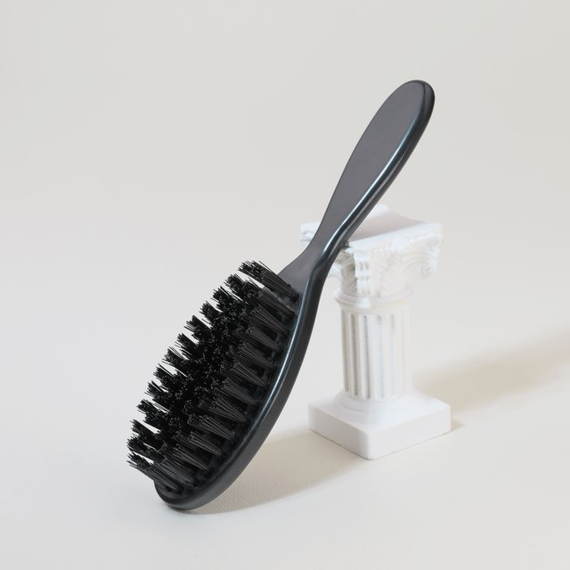 Professional men's beard and hair brush - nylon brush, ideal for hair cutting and cleaning,Special for real hair wigs
