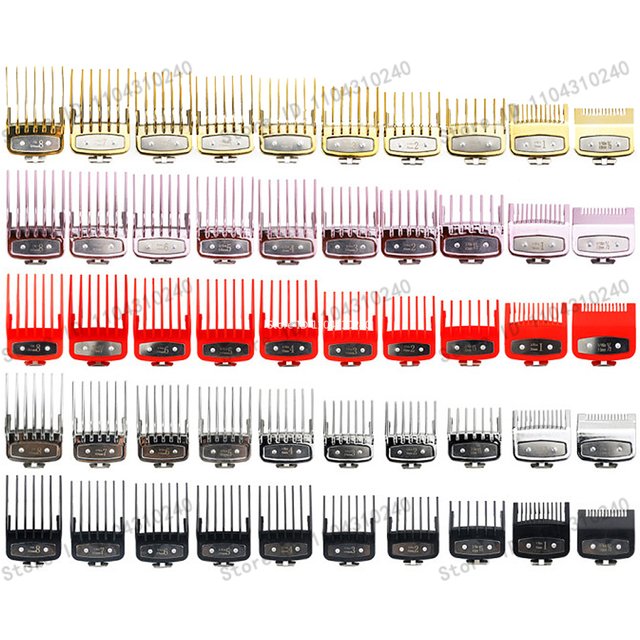 Professional Hair Clipper Limit Guide Comb For Wahl Trimmer Universal Cutting Guide Comb Haircut Tools Hair Clipper Limit Comb