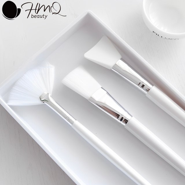 4pcs/Set DIY Face Mask Brush Set Multifunctional Soft Applicator Brushes Facial Mask Mud Application Women Beauty Skincare Brush