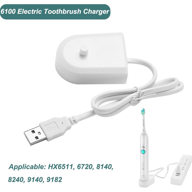 USB Electric Toothbrush Charging Cradle For Philip HX6000/HX8000/HX9000 Series Travel Charger Dock Toothbrush Charging Stand