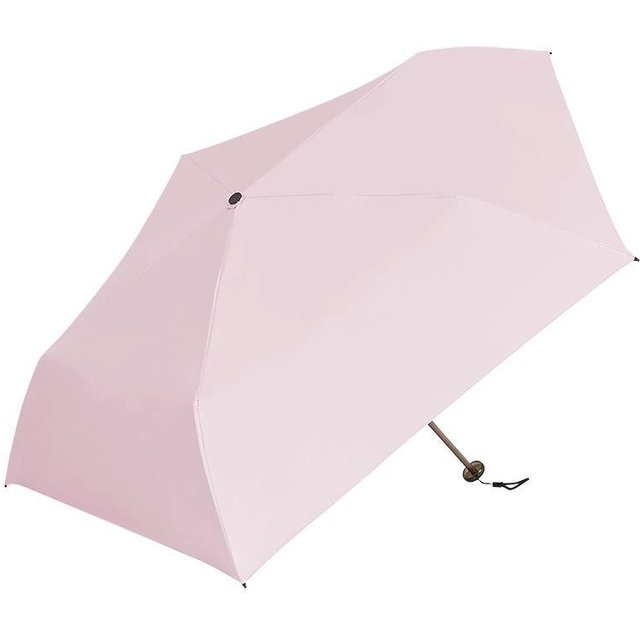 Feather Umbrella Ultra Light Black Rubber Sunscreen Sunshade Sun Umbrellas Triple Fold Rain and Rain Dual Use Pencil Umbrella