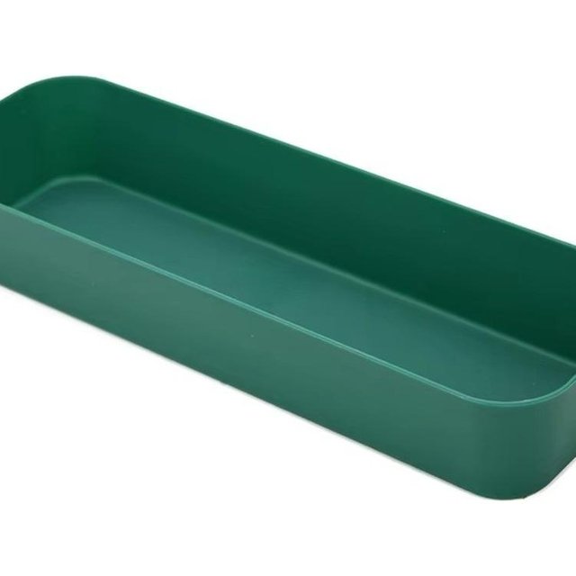 Rectangular Drawer Divider Storage Box Plastic Reusable Desktop Cosmetic Organizer Kitchen Utensil Small Container