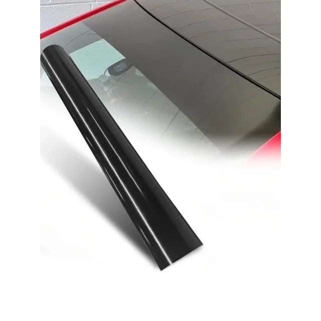 Matt Black White Sun Visor Strip Front Windshield Banner Vinyl Long Premium Lasting Blank Stickers Auto Window Sunscreen Decals