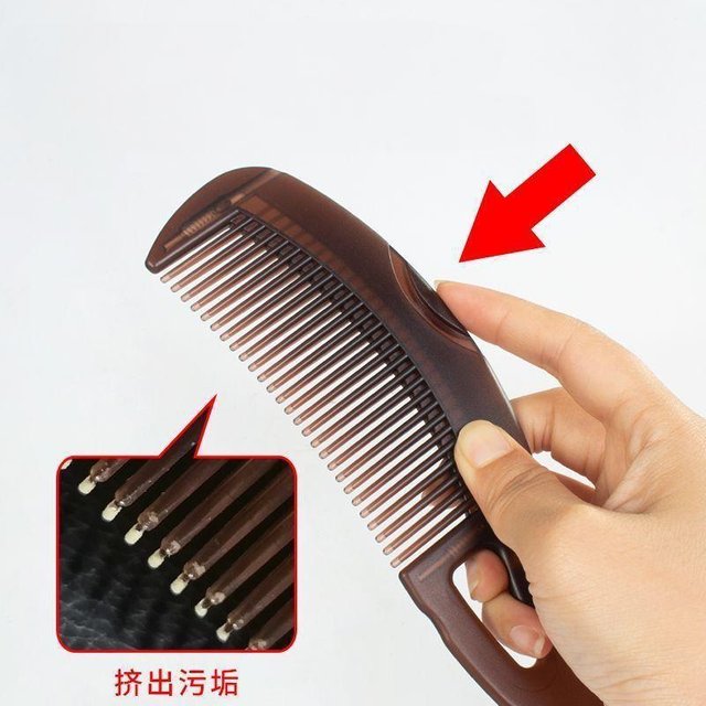 Dandruff Relief Comb Hollow Tooth Hairbrush Scalp Point Massage Dandruff Removal Reduce Ltching Scalp Care Comb for women Men