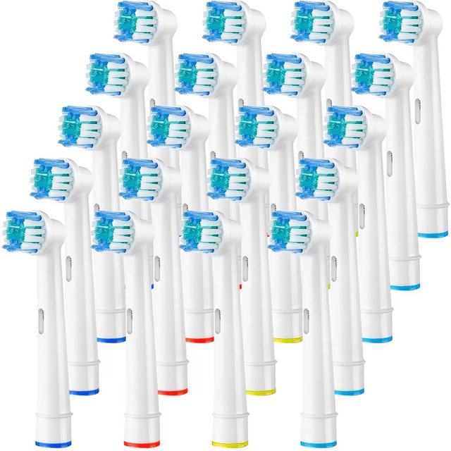 20Pcs/Lot Electric Toothbrush Head For Oral B Sensitive Replacement Brush Heads D25 D30 D32 D18 4739 3709 4728 D4510 D12013