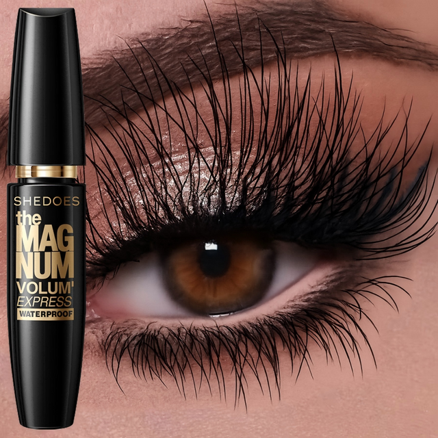 Mascara noir 5D imperméable, Extension de cils, en Fiber de soie épaisse, maquillage féminin, outils cosmétiques pour les yeux, cadeaux