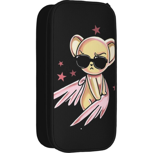 Cardcaptor Sakura Sassy Kero Pencil Case Classic Pen Holder Pencil Bags for Student Big Capacity School Cosmetic Pencil Pouch