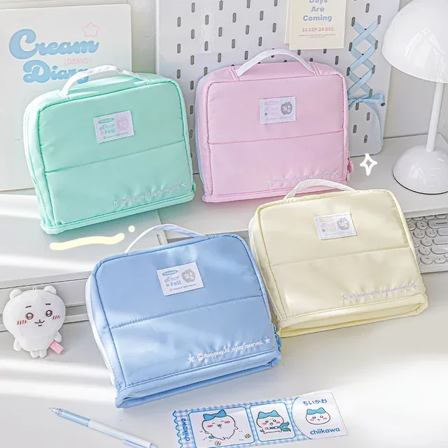 Cute Pink Storage Bag for women Large Capacity Cosmetic Bags Light Weight Makeup Storage Organizer Students Fashion Gifts New