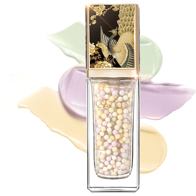 CATKIN Makeup Summer Palace Luxurious Toning & Illuminating Primer, A Three-Colour Blend Containing Naturally Derived Ingredient