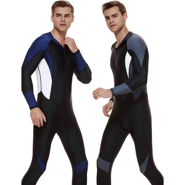 SBART One Piece Swimming Suit Men's Sunscreen Suit Surfing Jellyfish Suit Diving Suit Diving Suit Men's Diving Equipment