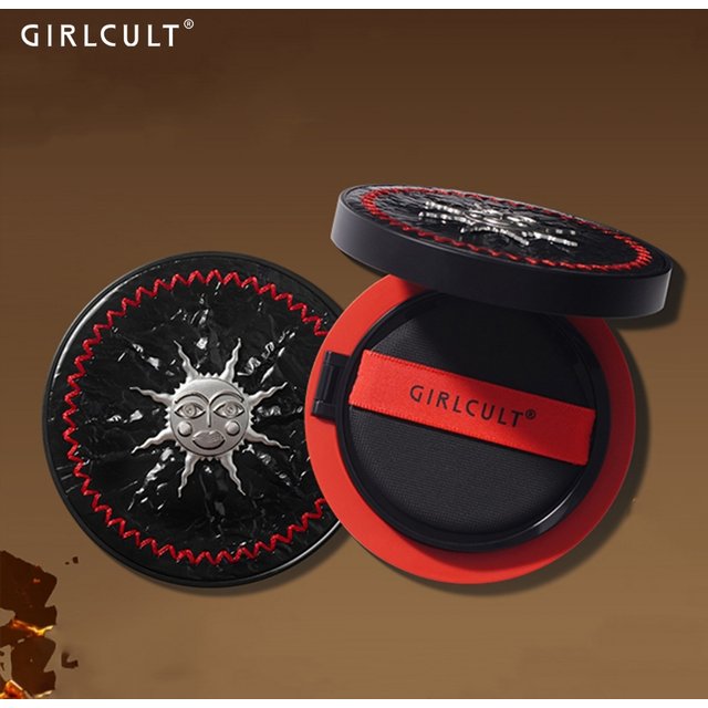 Girlcult Shimmer Air Cushion Oily Skin Liquid Foundation Light thin fit concealer is not easy to remove makeup oil controlnatur