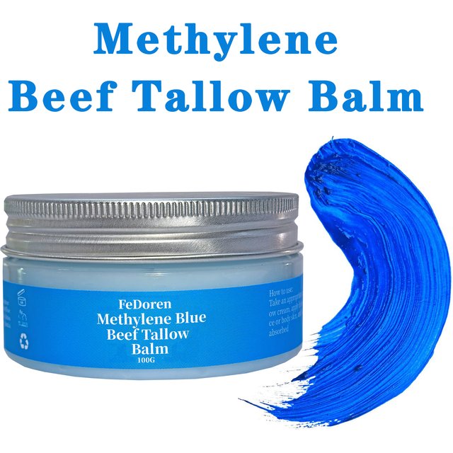 100g Methylene Copper Peptide Beef Tallow Face Cream Moisturizer Repair Dry Rough Skin Increase Elasticity Hydration Balm