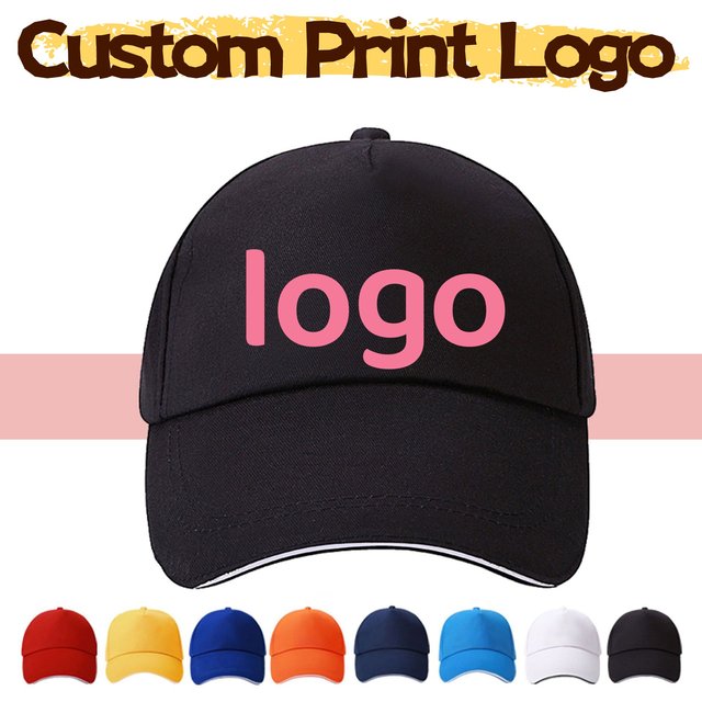 Customized Printed Logo Watanabe's Sandwich Baseball Cap Sun Cap Sunscreen Luxury Cap Cotton Twill Duckbill Cap