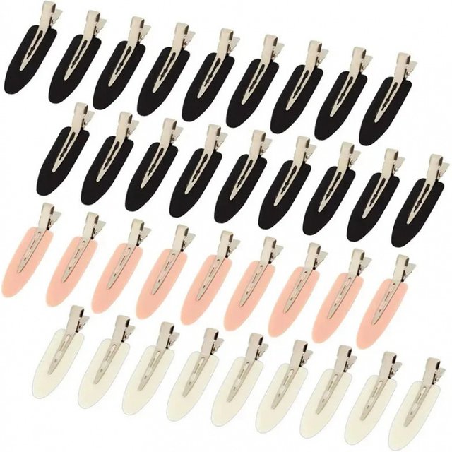 4-16Pcs No Crease Basic Hair Clips for women Girls Hair Styling Makeup No Bend Hairpins Barrettes Fashion Hair Accessories