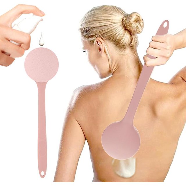 Long Back Lotion Applicator Brush for Cream Effortless Self Tanning at Home and Reaching Your Entire Back