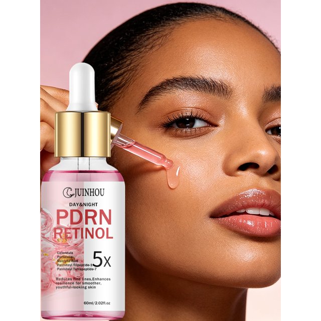 JUINHOU PDRN Retinol Facial Essence Lightweight Soothing Boost Skin Resilience Improve Dull Uneven Smooth Rough Skin All Skin